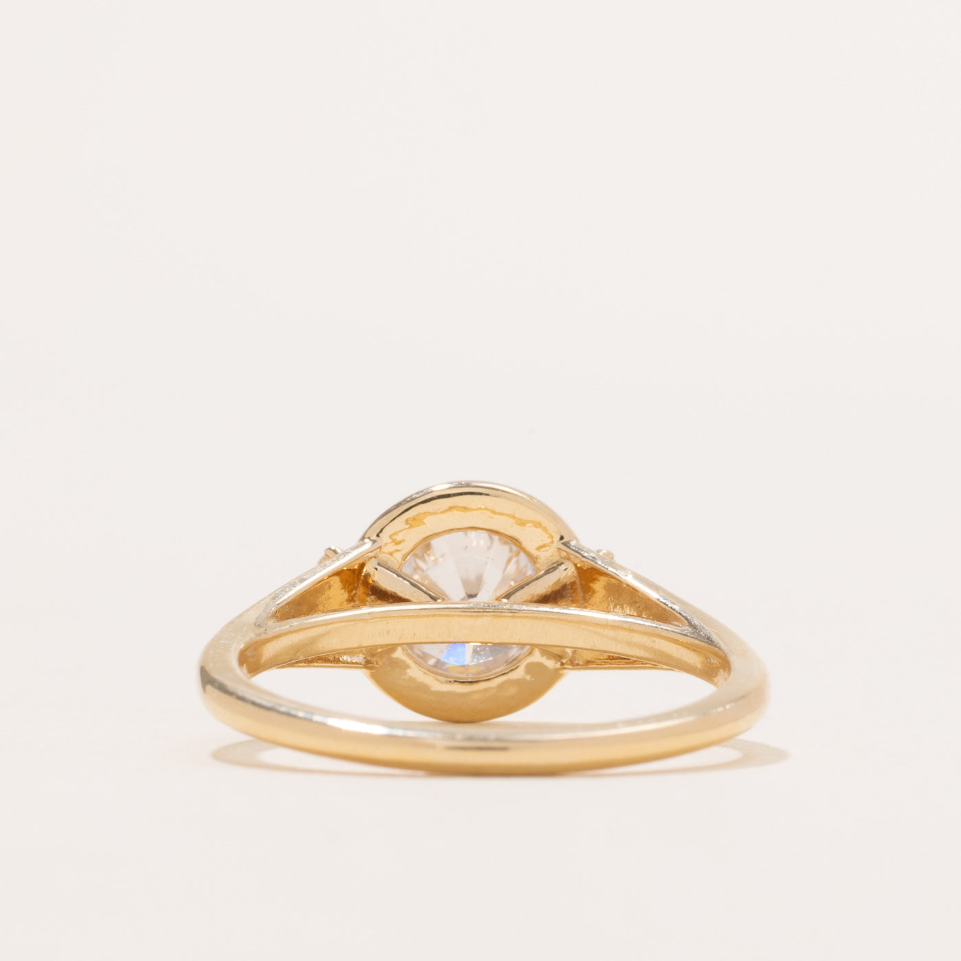 Bague en or jaune 14 carats sertie de diamants « 100 façons » avec accents | 1,05 ct au total | Taille 6,75