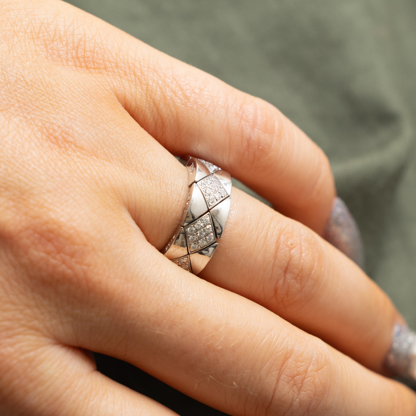 'Chanel' Coco Crush Ring | 0.25ctw | 7.20mm | SZ 8
