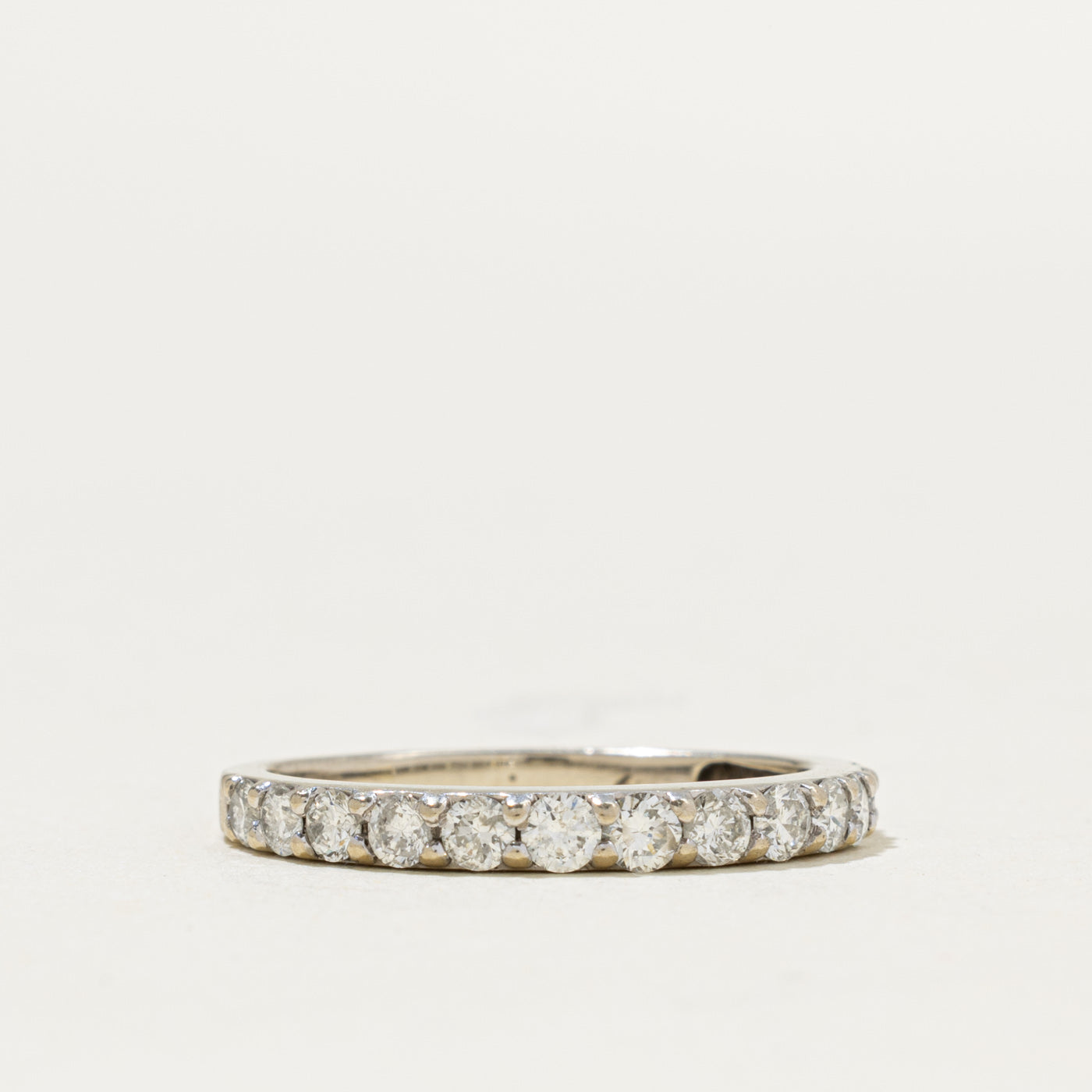 14k Semi Eternity Diamond Band | 0.52ctw | 1.90mm | SZ 6.75