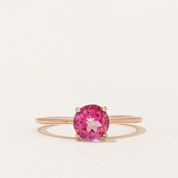 Pink Topaz Ring | 1.00ct | SZ 4.75 |