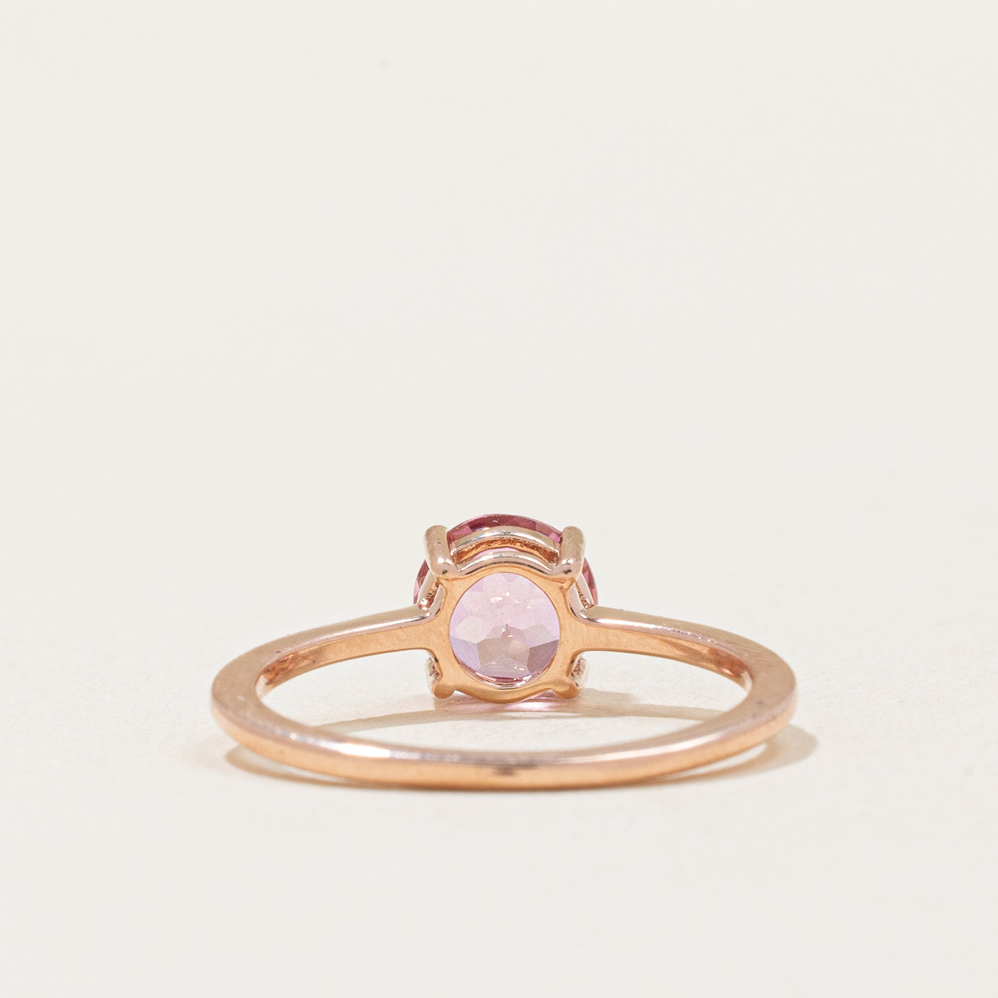 Pink Topaz Ring | 1.00ct | SZ 4.75 |