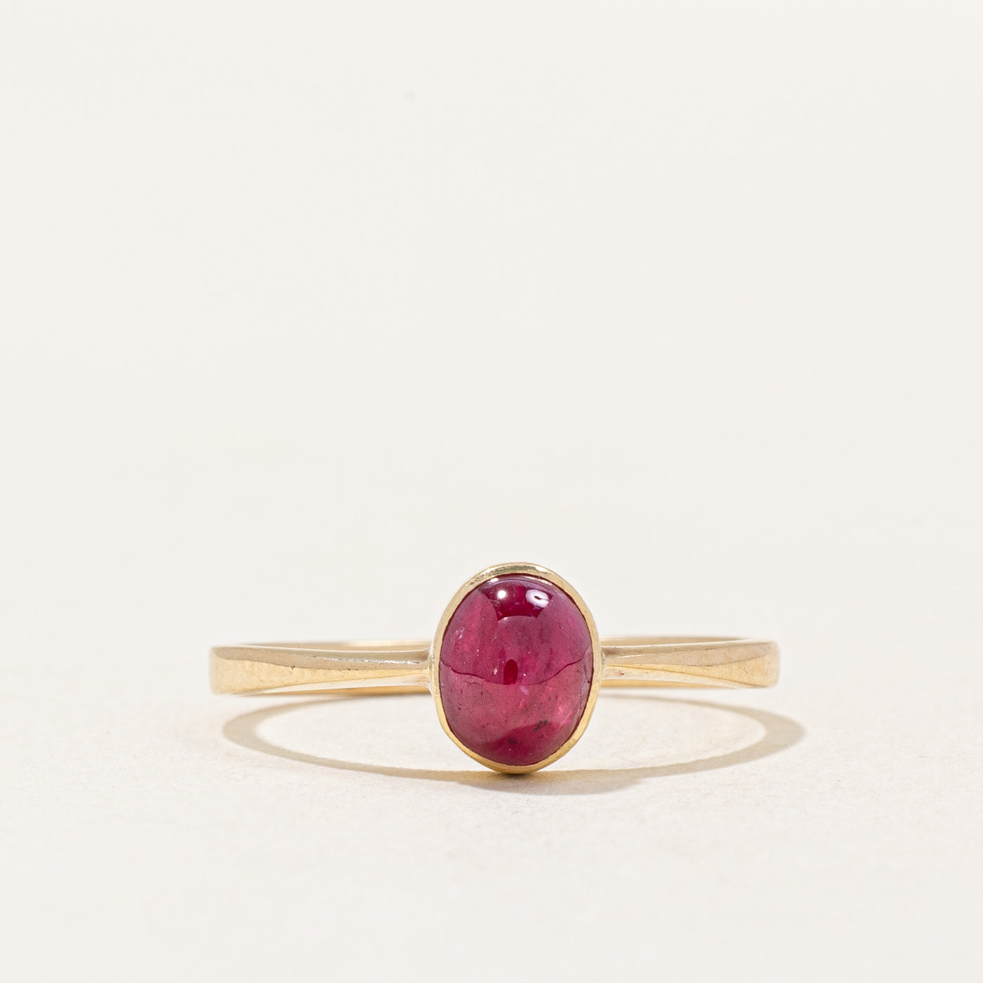 Cabochon Ruby Ring | 0.95ct | SZ 6.25 |