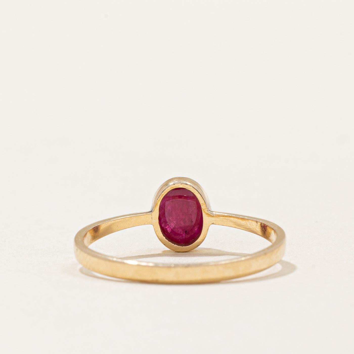 Cabochon Ruby Ring | 0.95ct | SZ 6.25 |