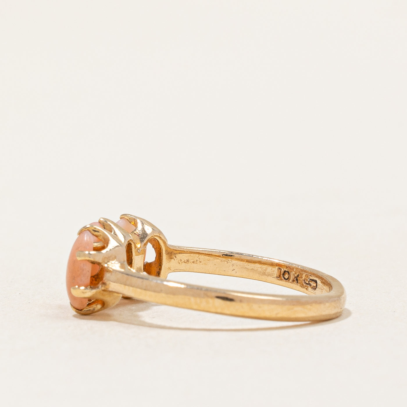 Coral Ring | 0.90ctw | SZ 5.25 |