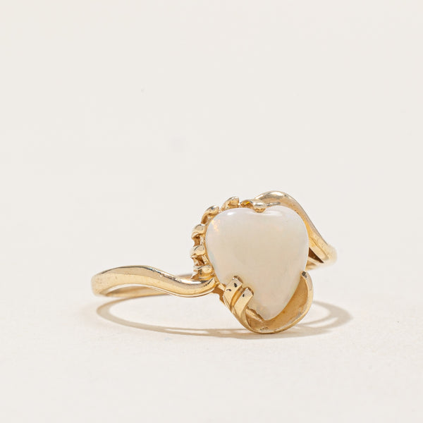 Opal Heart Ring | 0.90ct | SZ 7.5 |