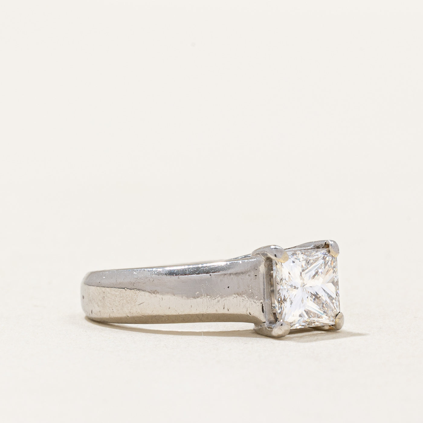Princess Cut Diamond Engagement Ring | 1.13ct | SZ 4.5 |