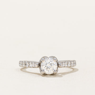 GIA Diamond Engagement Ring | 1.09ctw VS1 G Ex | SZ 5.75 |