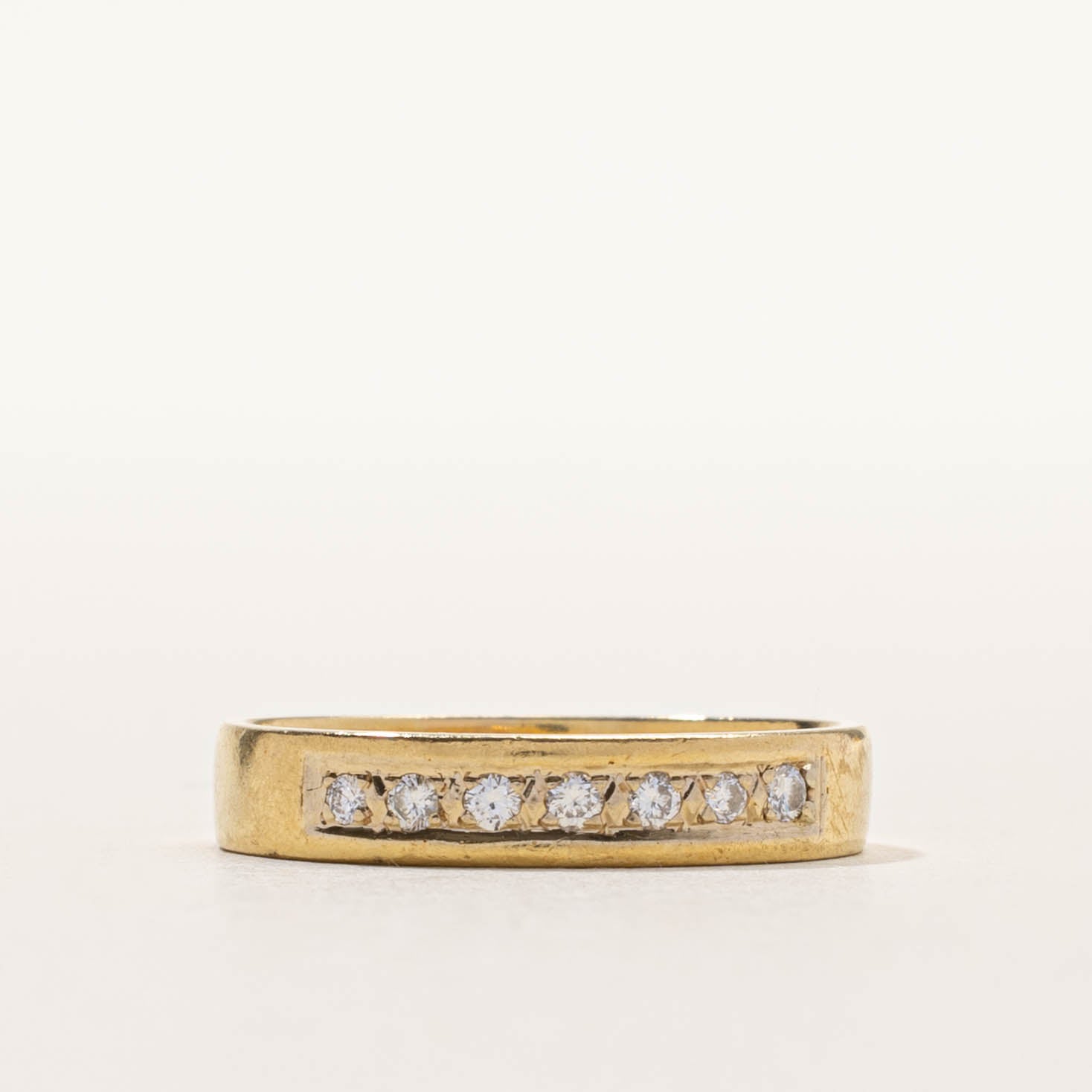Canadian Semi Eternity Diamond Band | SZ 9.25