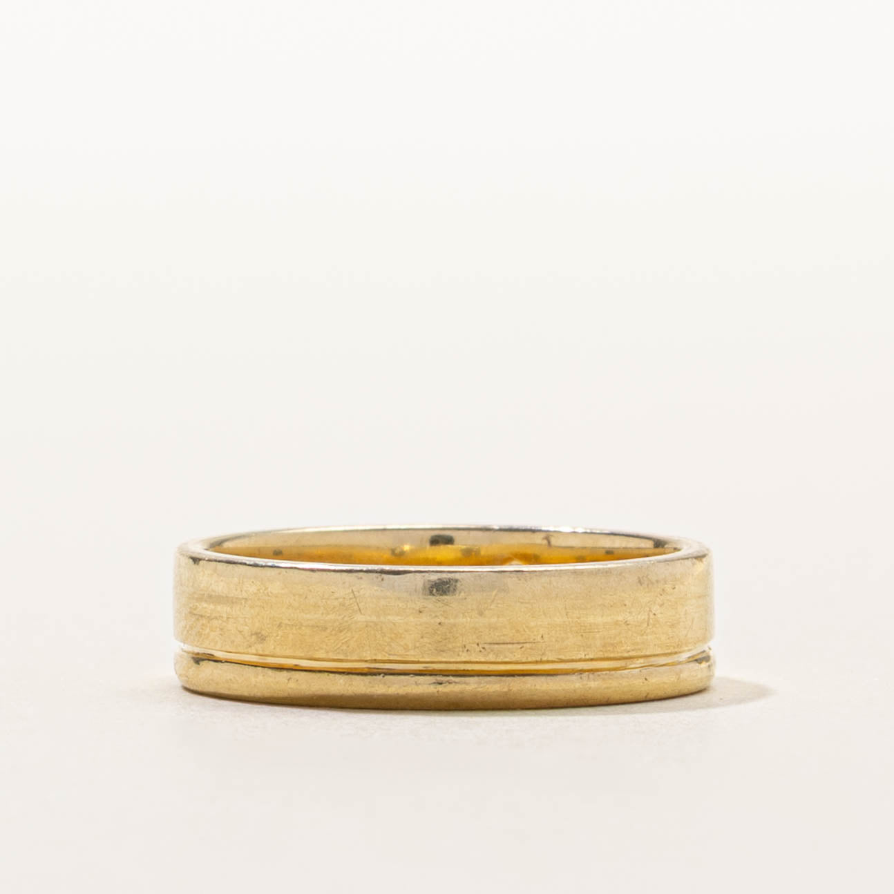 18k Flush Set Diamond Band | 5.10mm | SZ 6.5