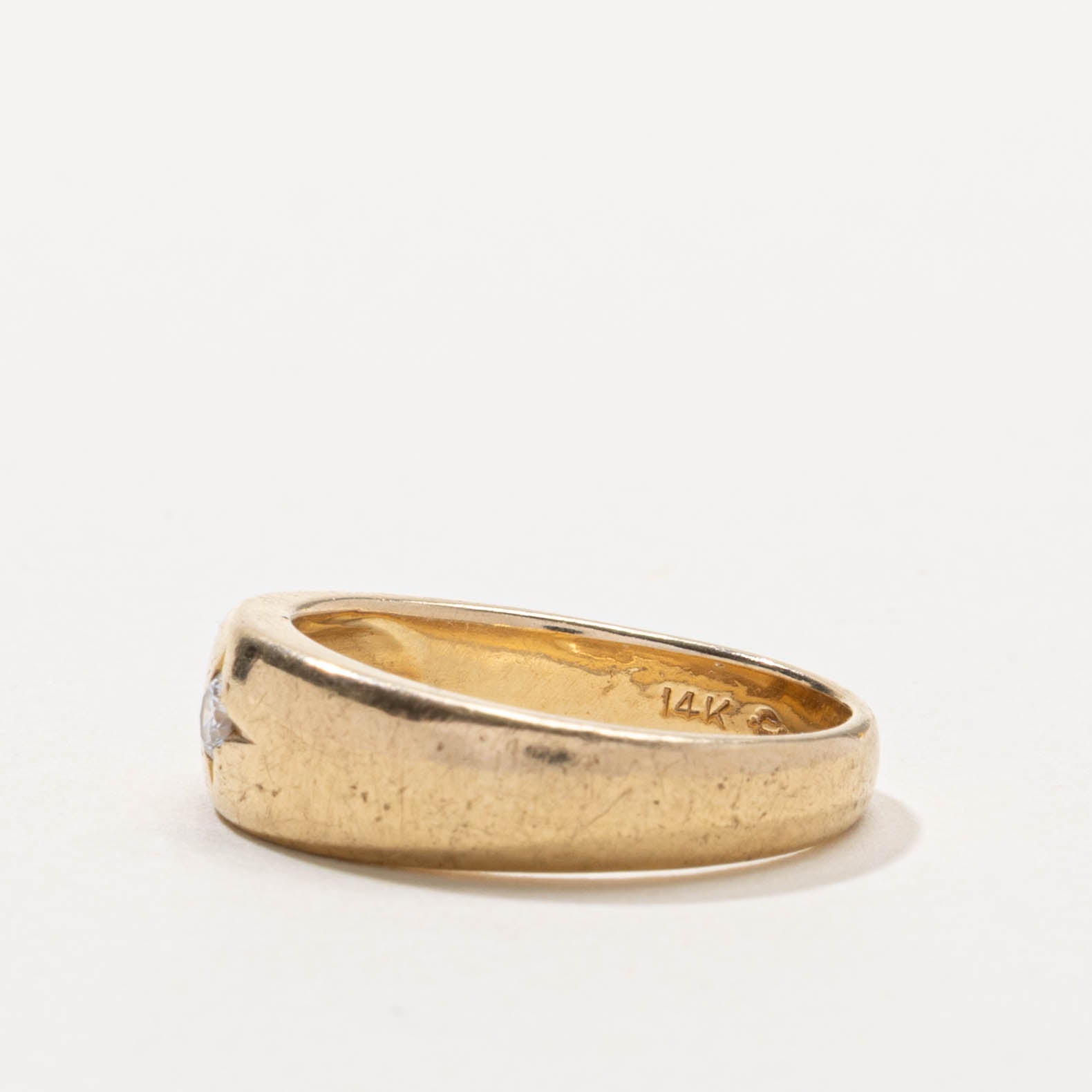 14k Star Set Diamond Ring | SZ 7.25