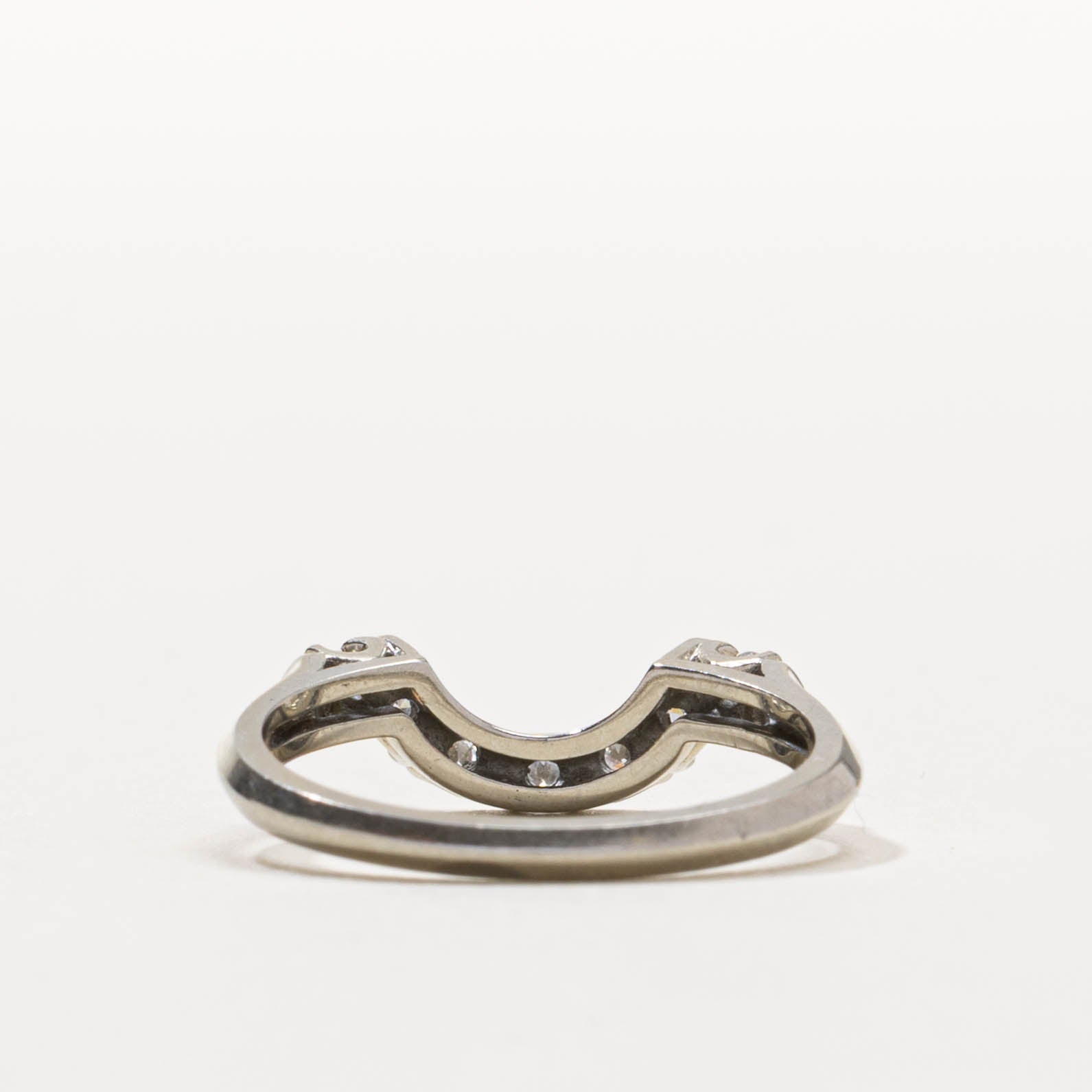 Vintage Canadian Diamond Contour Ring | SZ 6