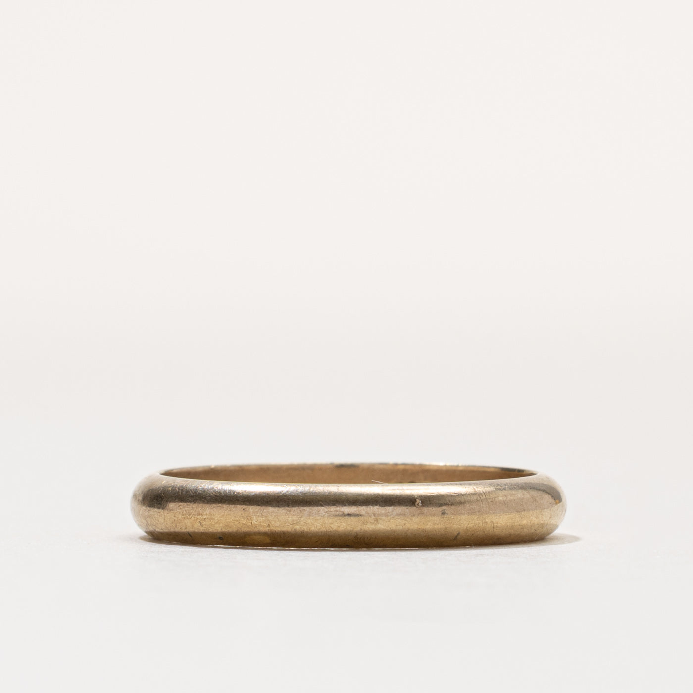 8k Yellow Gold Plain Band | 3.55mm | SZ 11.5
