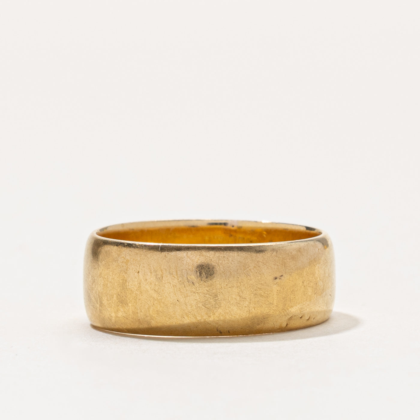 1919 Birmingham 18k Yellow Gold Band | 6.85mm | SZ 6