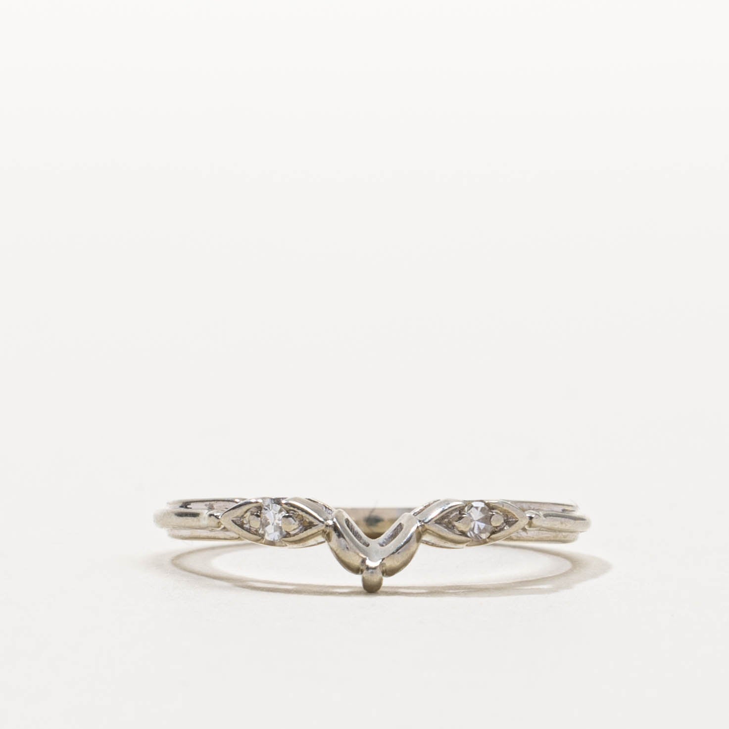 18k Diamond Marquise Contour Ring | SZ 7
