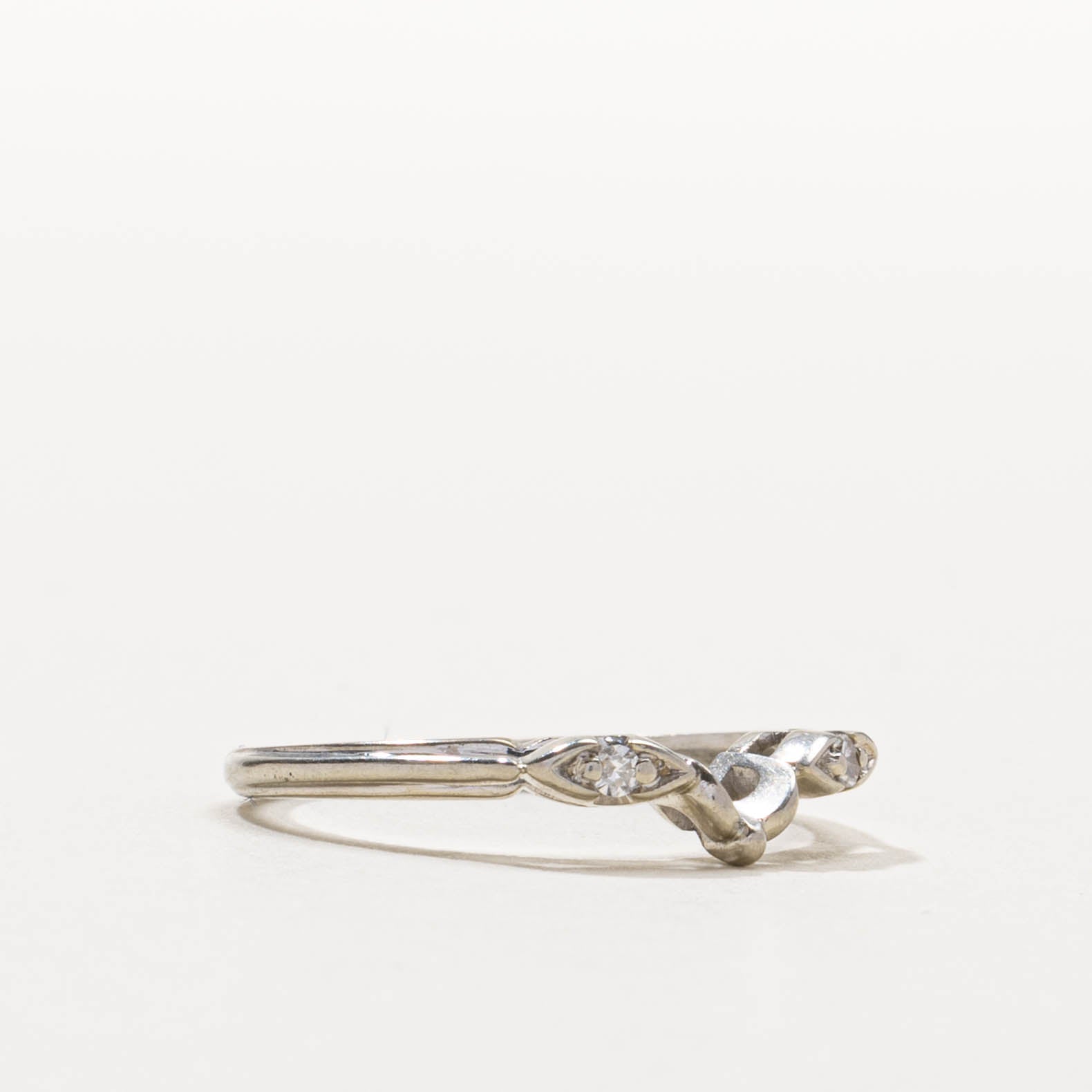 18k Diamond Marquise Contour Ring | SZ 7