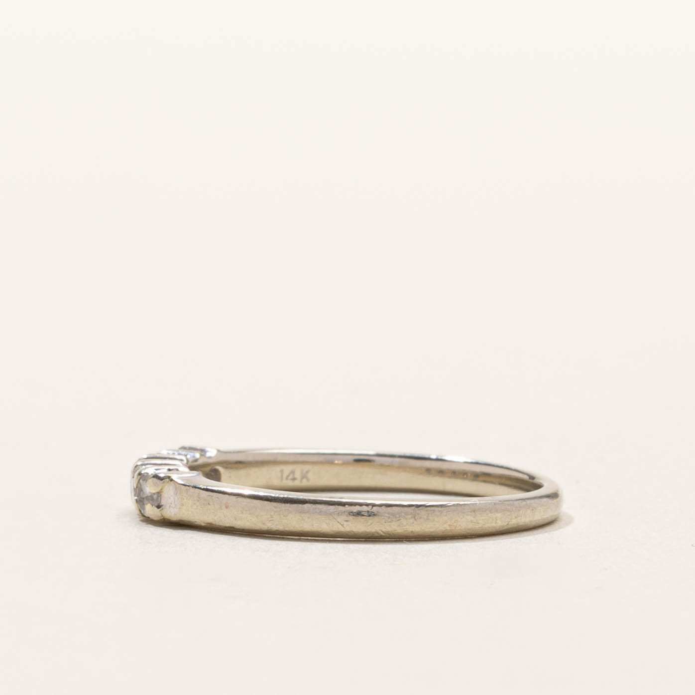 14k Five Stone Diamond Band | SZ 5