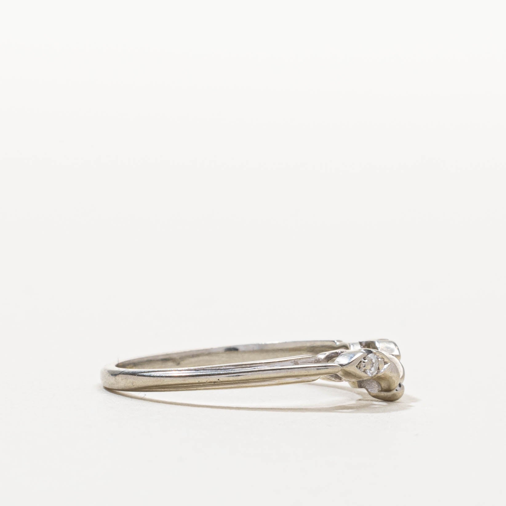 18k Diamond Marquise Contour Ring | SZ 7