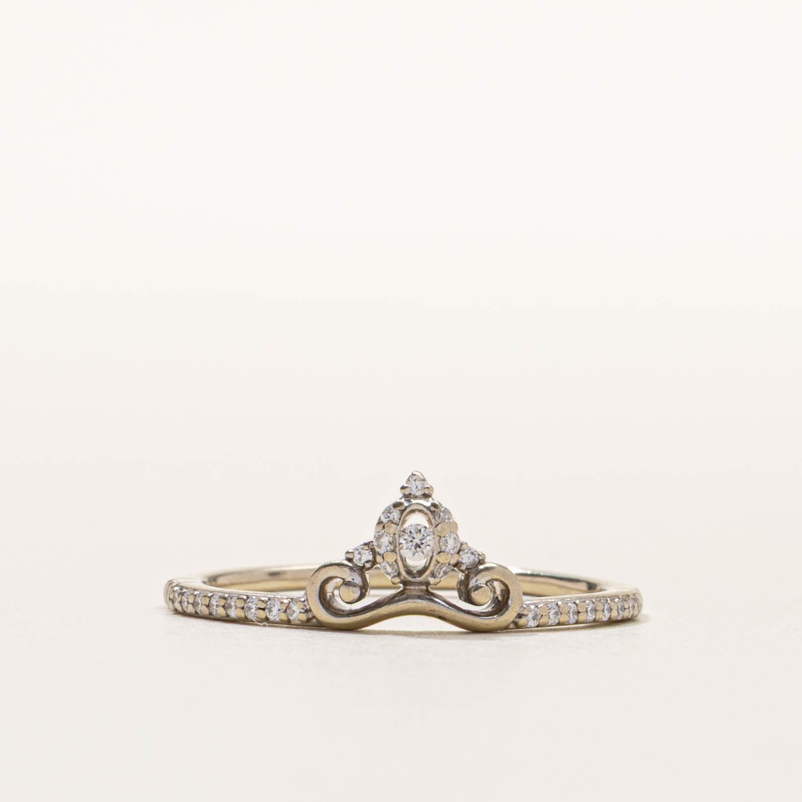 ‘Disney’ Semi Eternity Diamond Tiara Ring | SZ 8