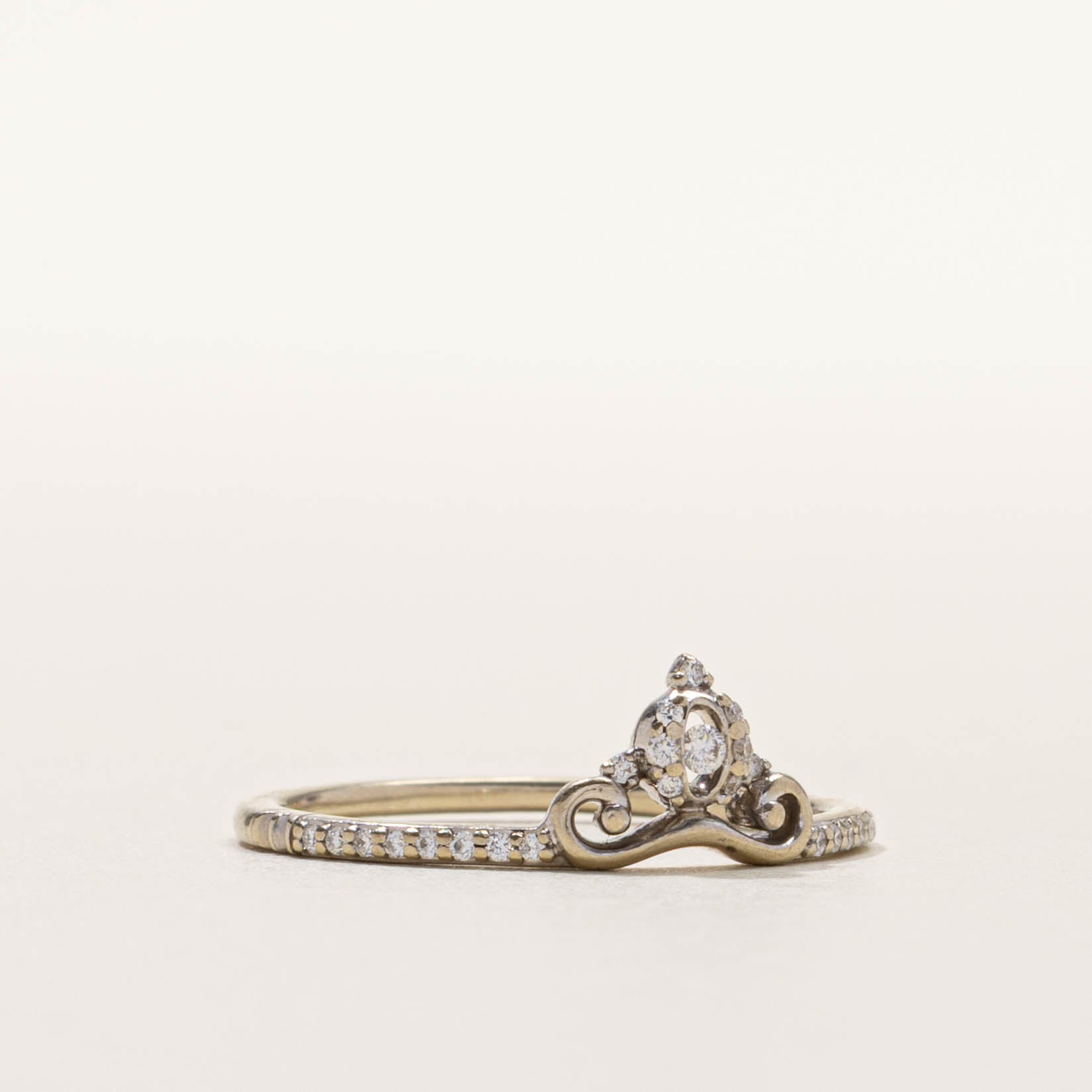 ‘Disney’ Semi Eternity Diamond Tiara Ring | SZ 8