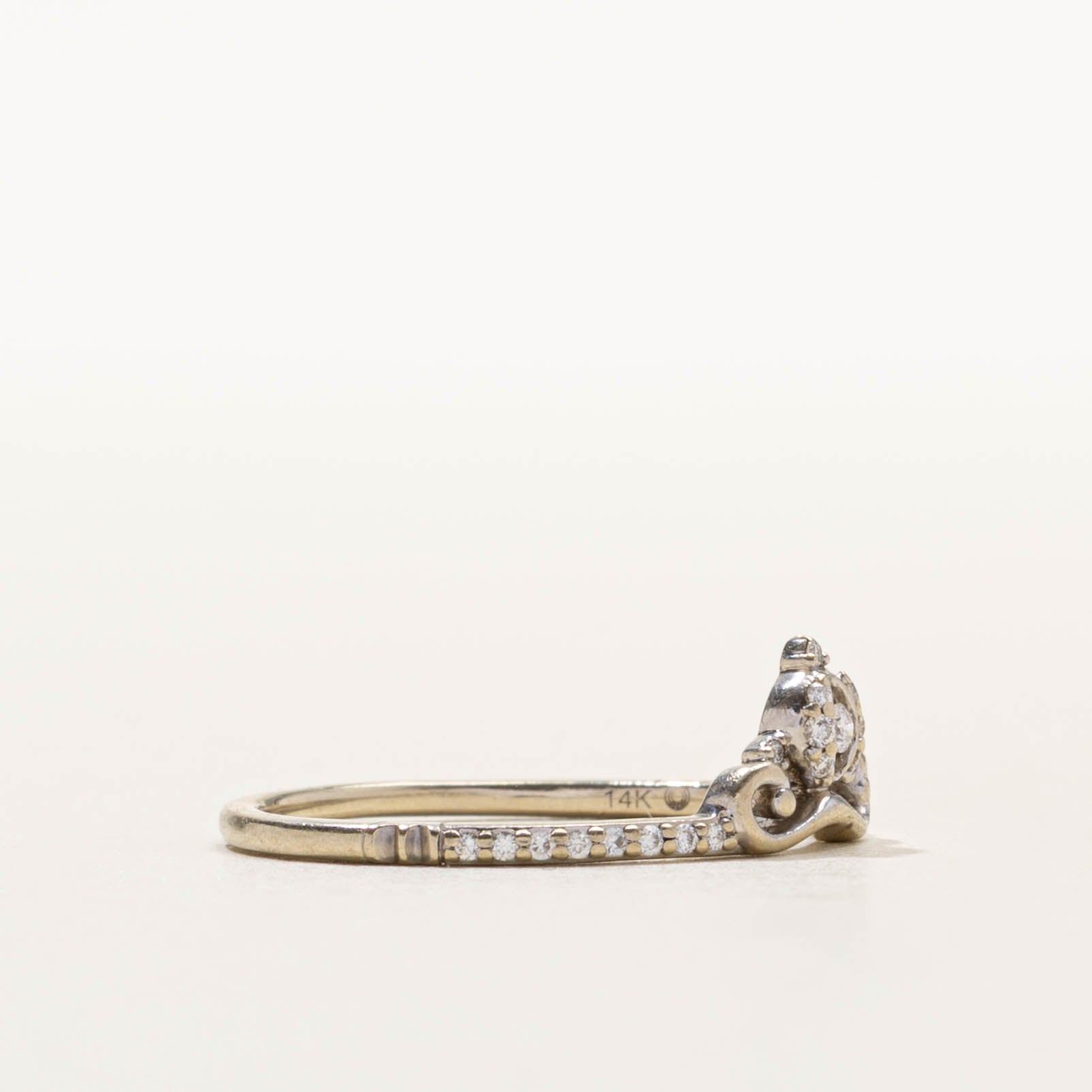 ‘Disney’ Semi Eternity Diamond Tiara Ring | SZ 8