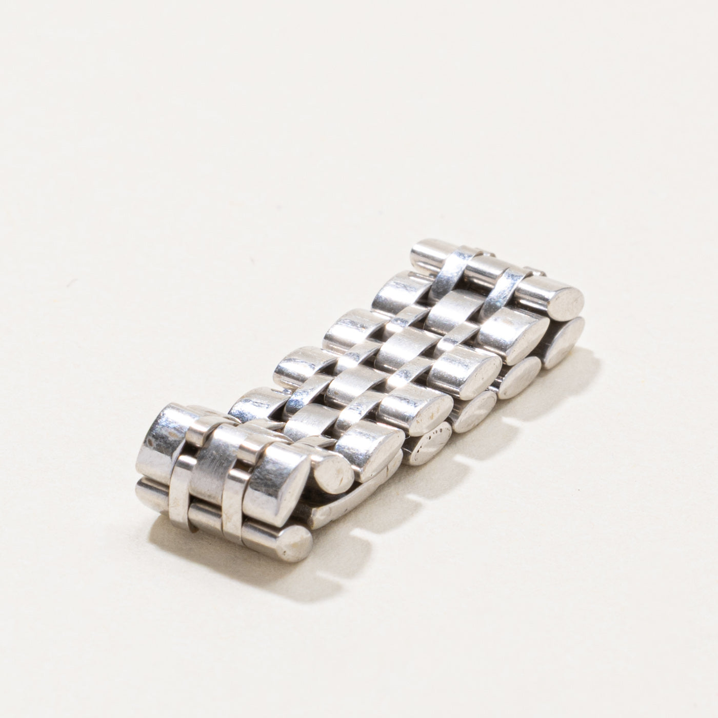 14k Panther Link Chain Ring | 8.90mm | SZ 8.5