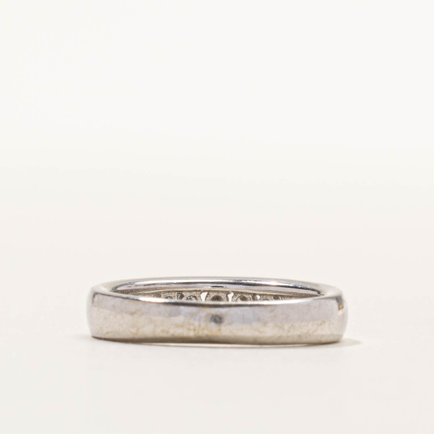 14k Semi Eternity Diamond Band | SZ 4.75