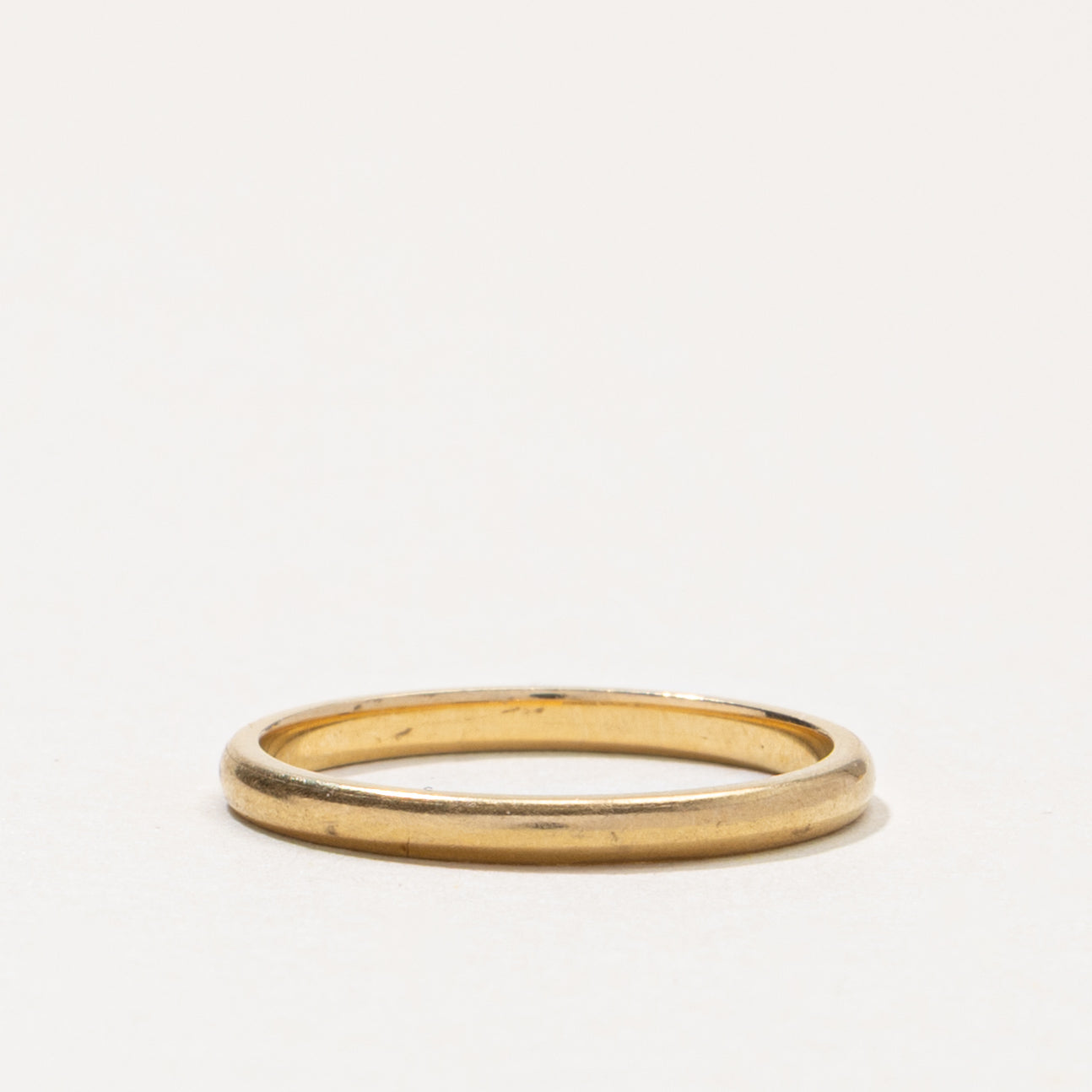 'Birks' 18k Thin Stacking Band | 1.70mm | SZ 4