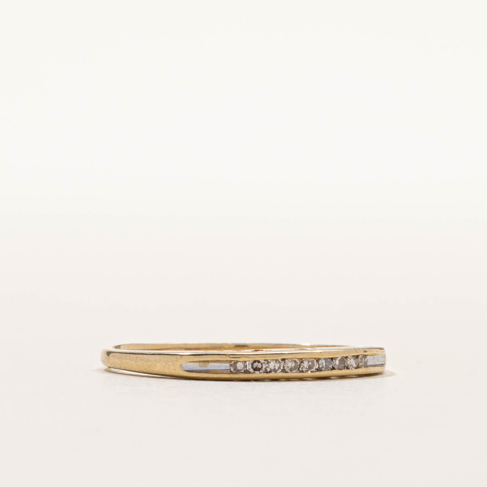 10k Channel Set Diamond Band | SZ 8.5