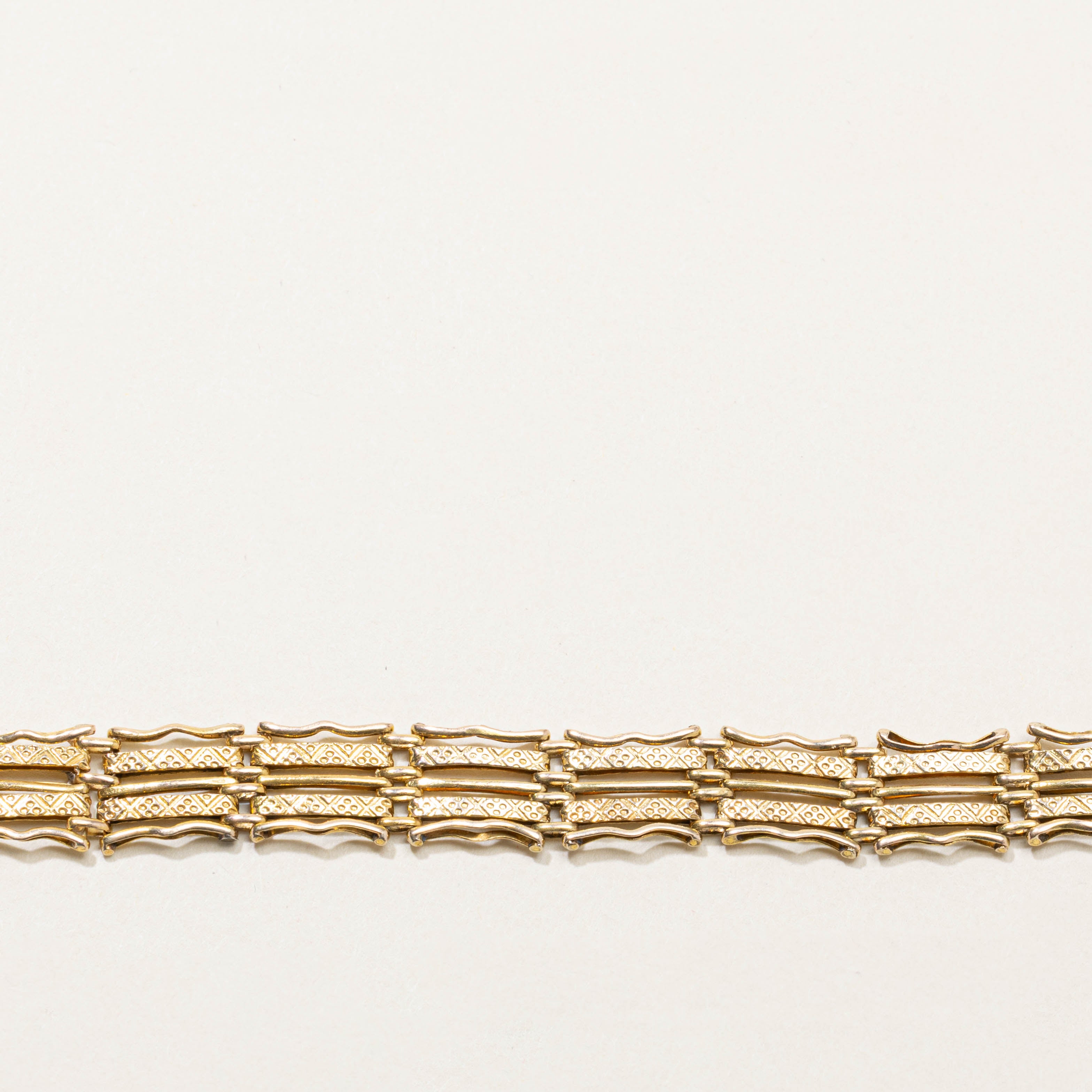 Polish Ornate Engraved Bracelet | 7.5” | 10mm