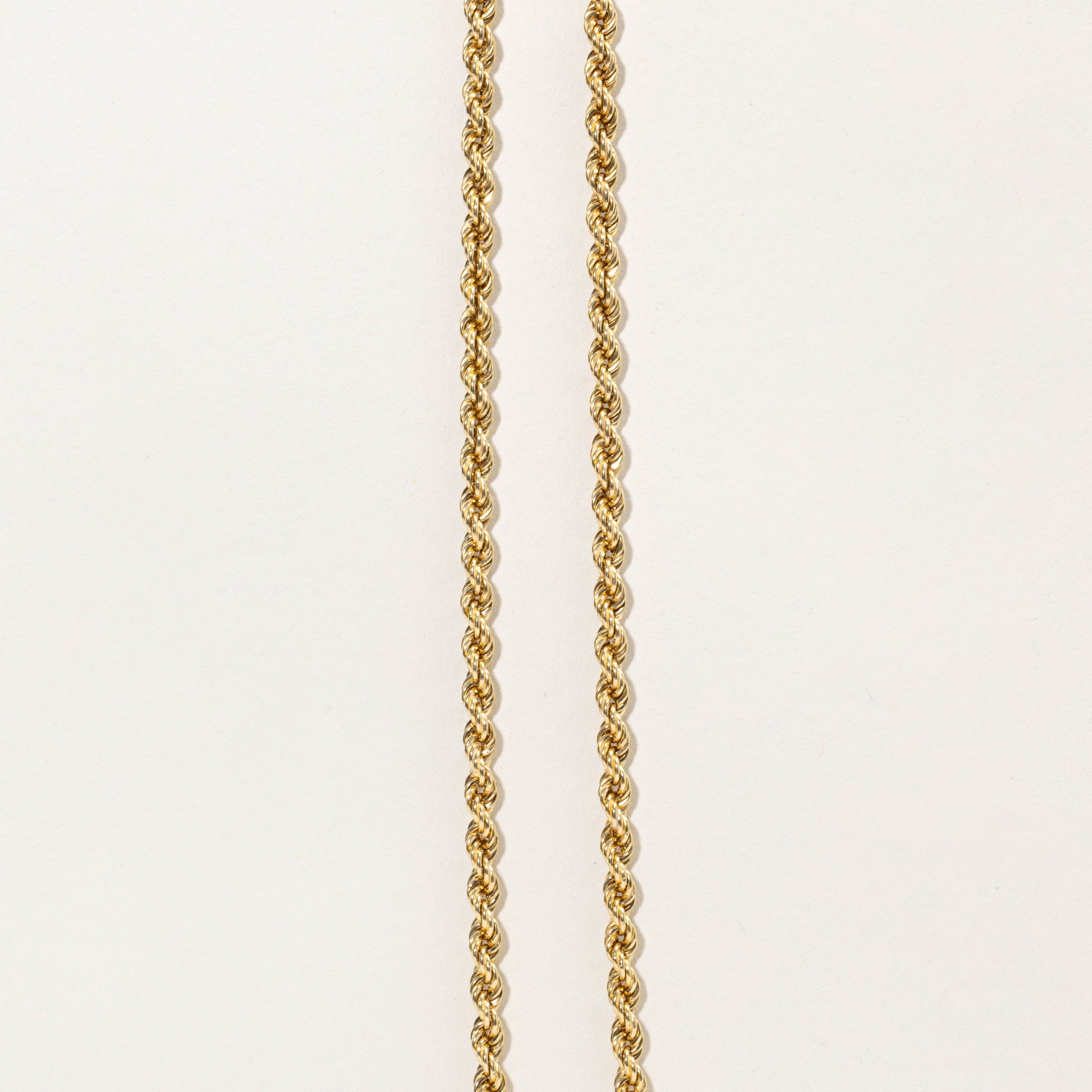 ‘Birks’ Prince of Wales Link Tassel Necklace | 30"