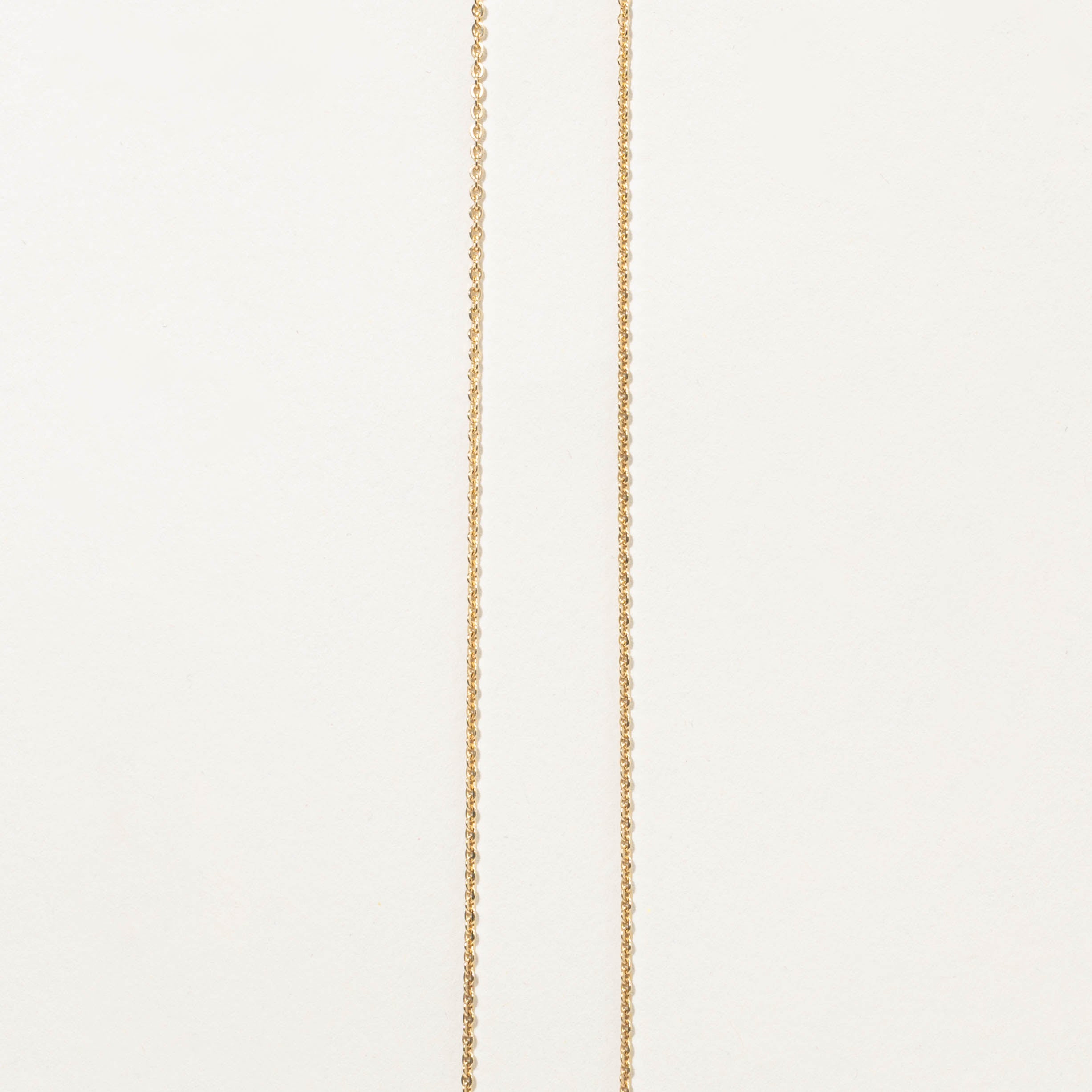 18k Zephyrlily Lariat Necklace | 16"
