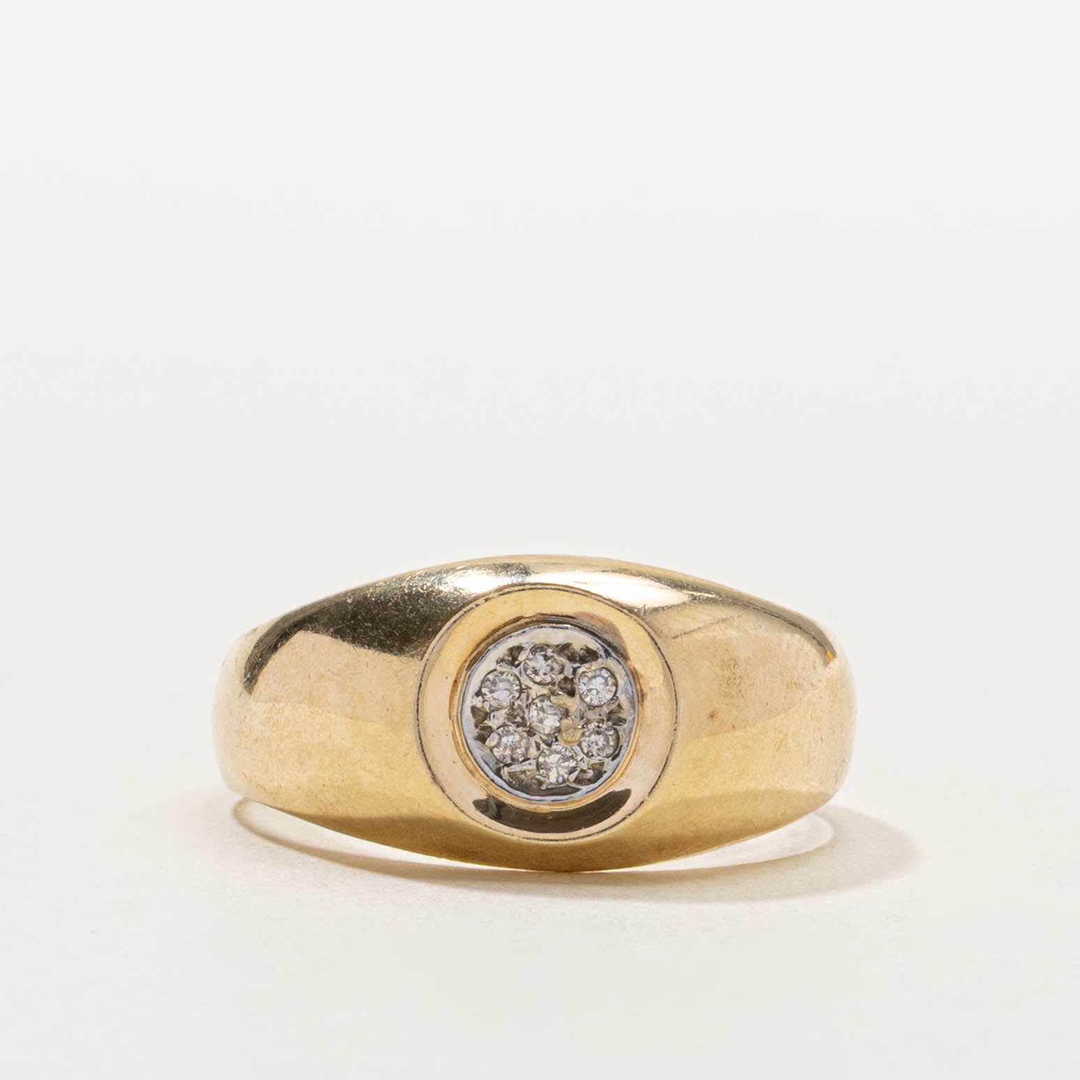 10k Diamond Cluster Dome Ring | SZ 9.75