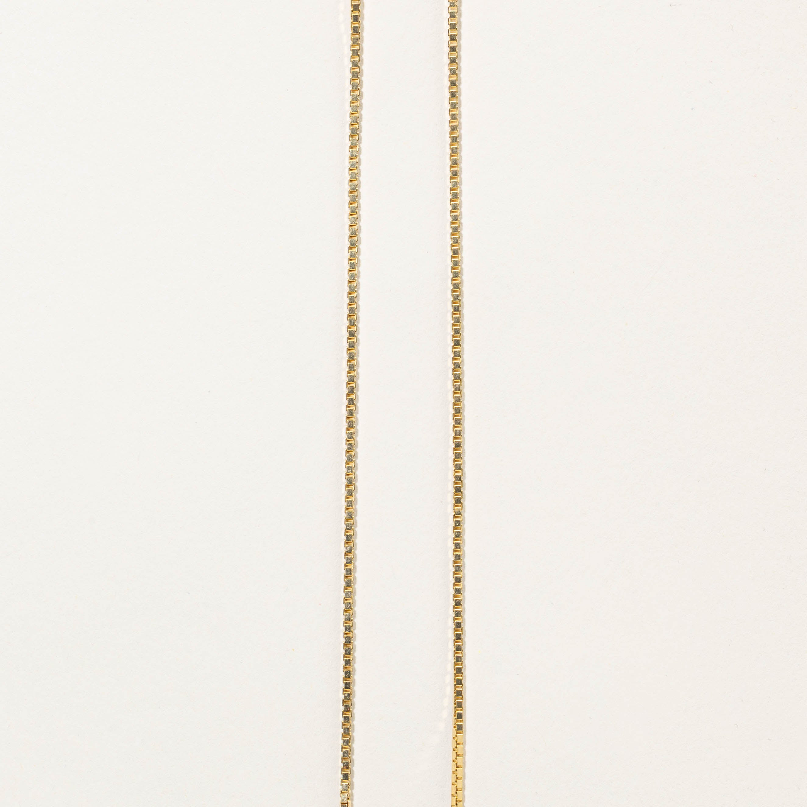 10k Box Link Chain | 23” | 1.5mm