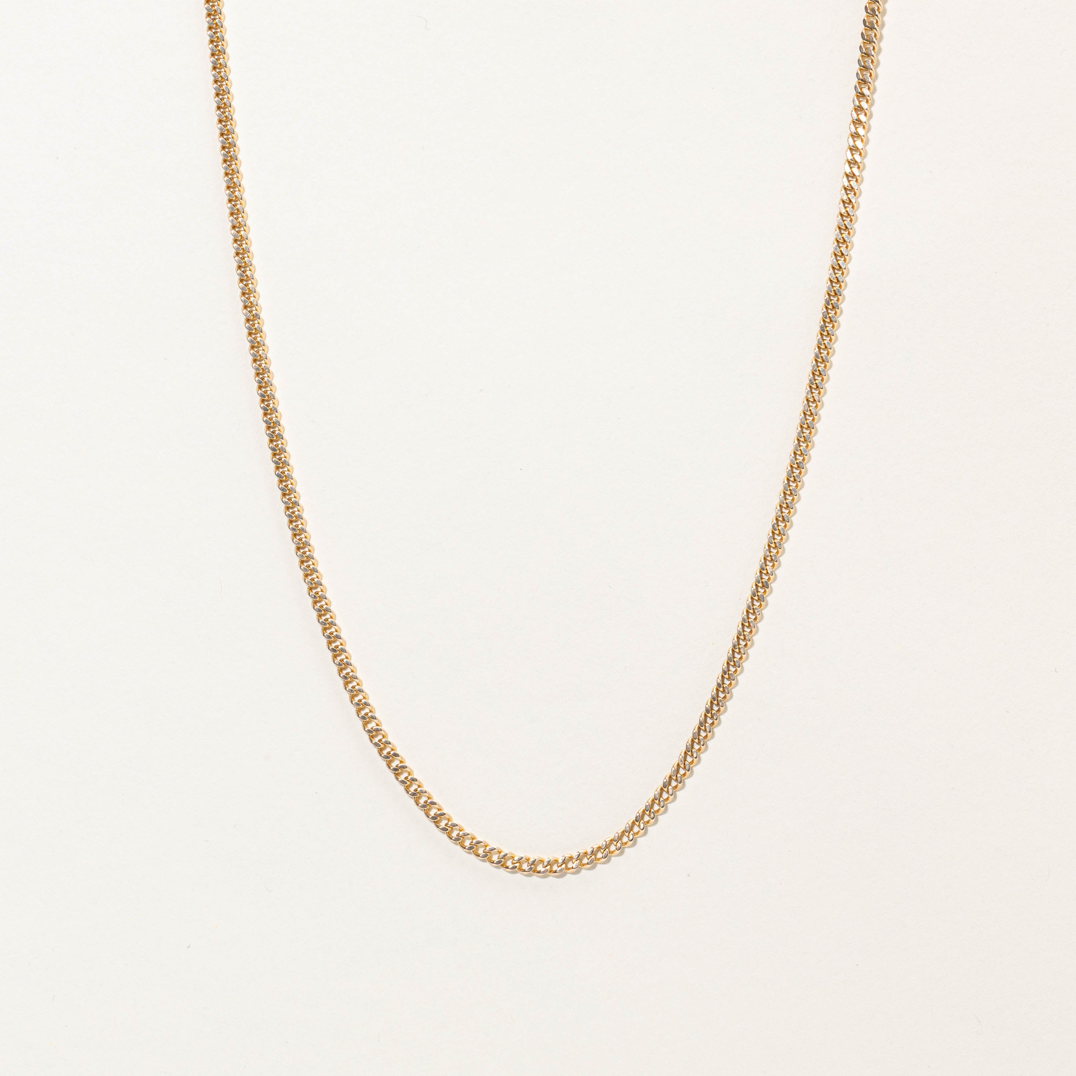10k Curb Link Chain | 31” | 2.9mm