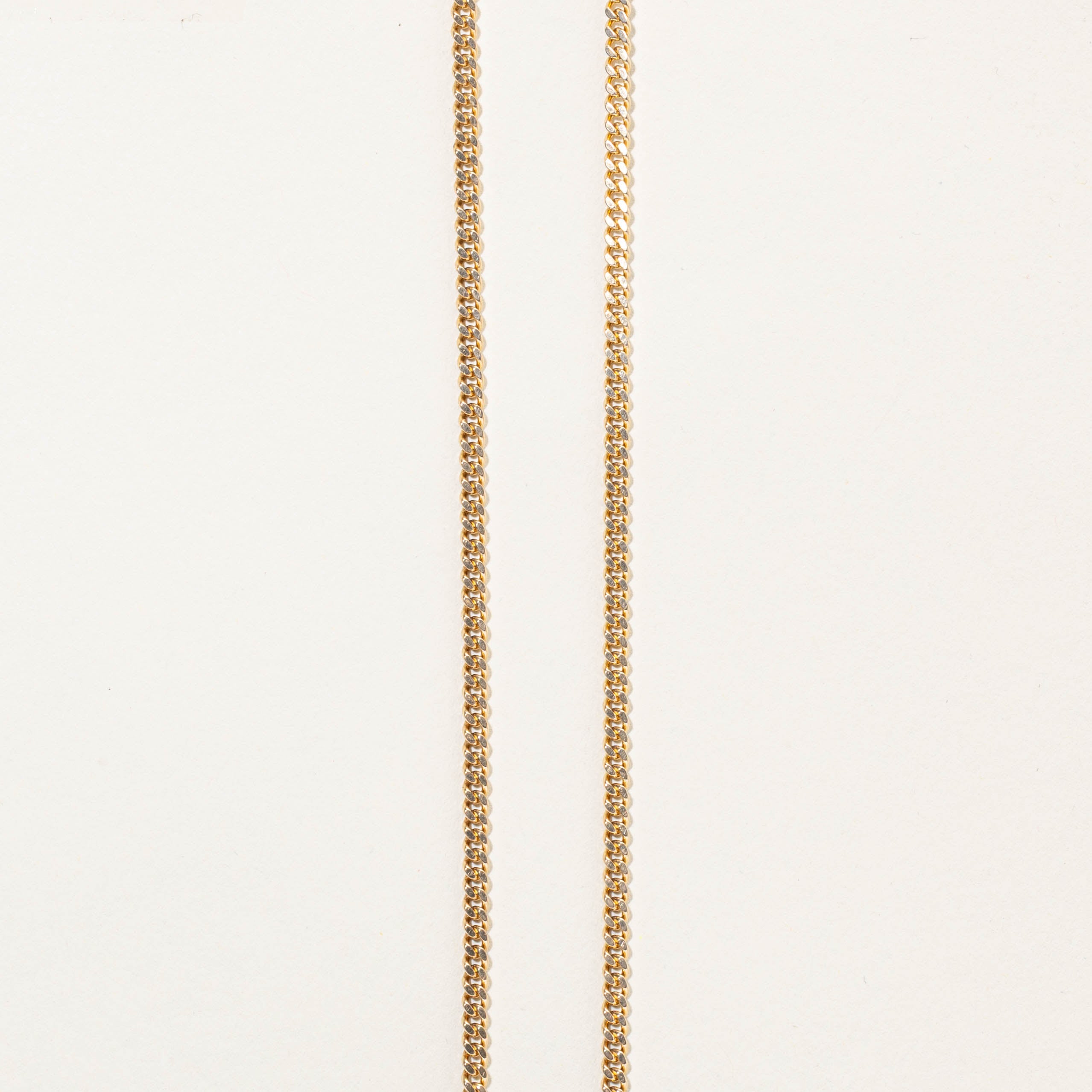 10k Curb Link Chain | 31” | 2.9mm