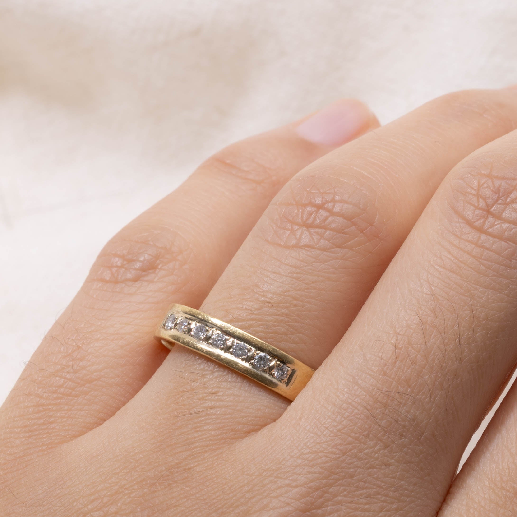 Canadian Semi Eternity Diamond Band | SZ 9.25