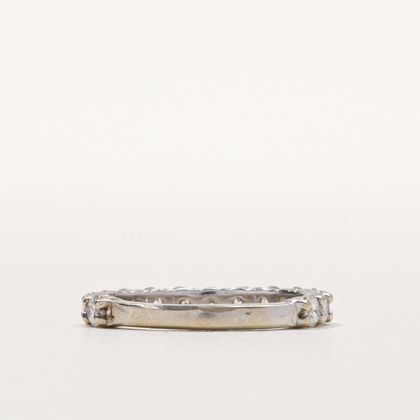 14k Semi Eternity Diamond Band | 0.90ctw | SZ 4.5