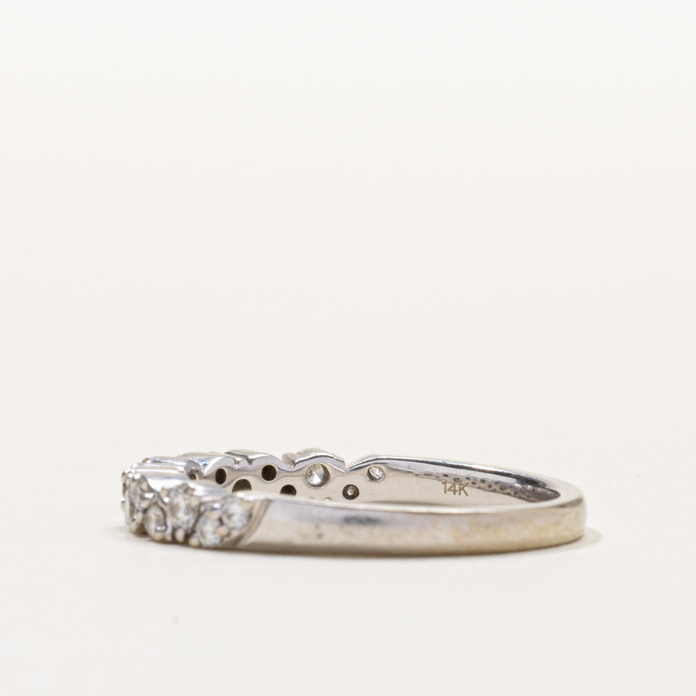 14k Semi Eternity Diamond Marquise Pattern Band | 0.27ctw | SZ 7
