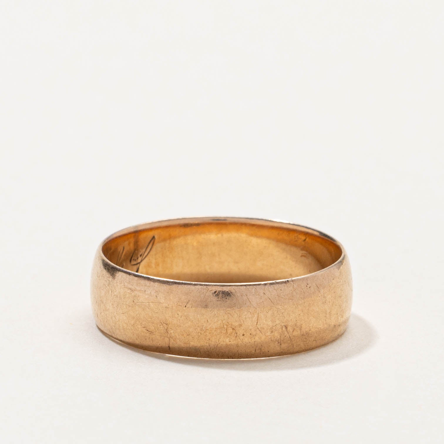 18k Yellow Gold Plain Band | 6.00mm | SZ 7.25