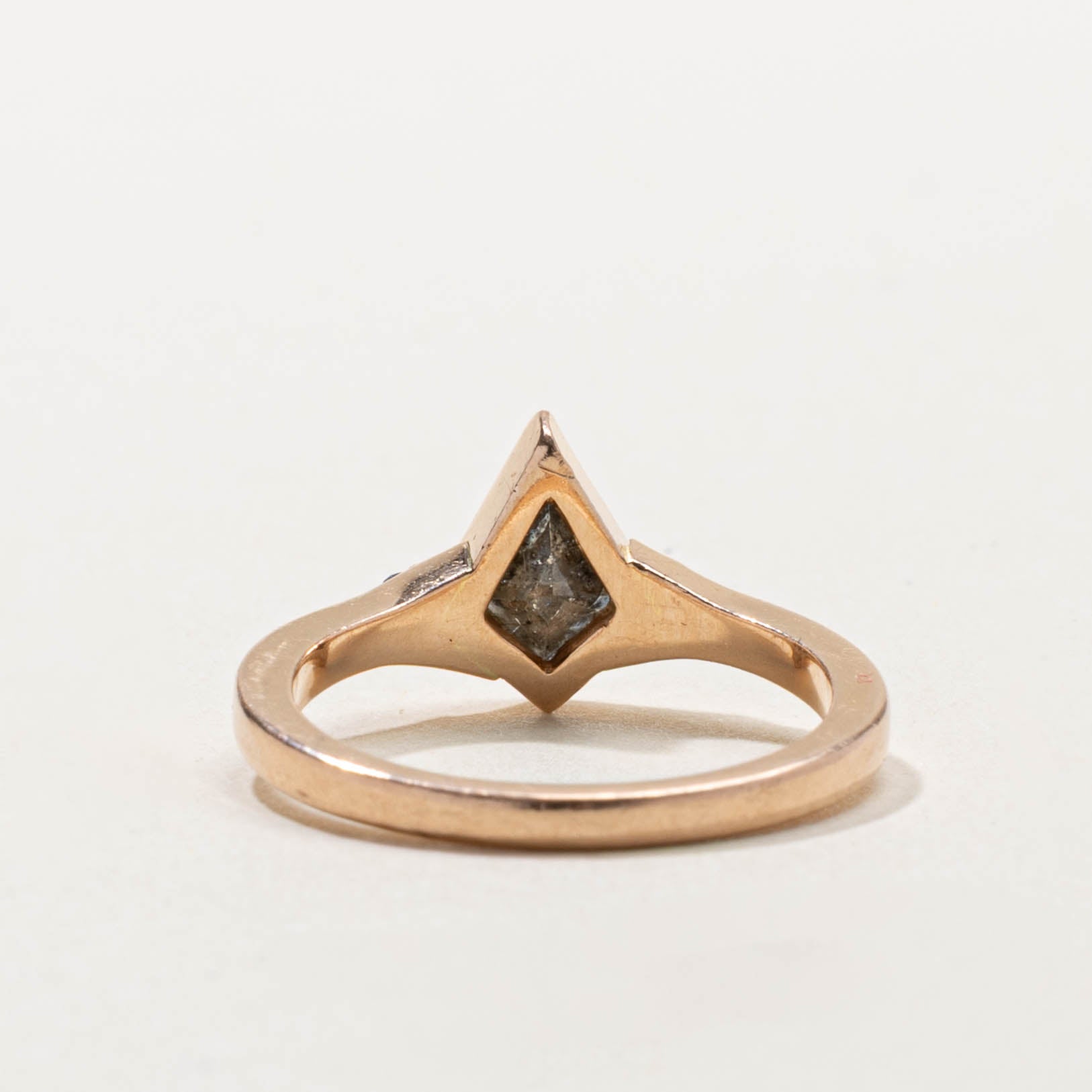 14k Kite Cut Black Diamond Ring | 0.69ctw | SZ 4.75