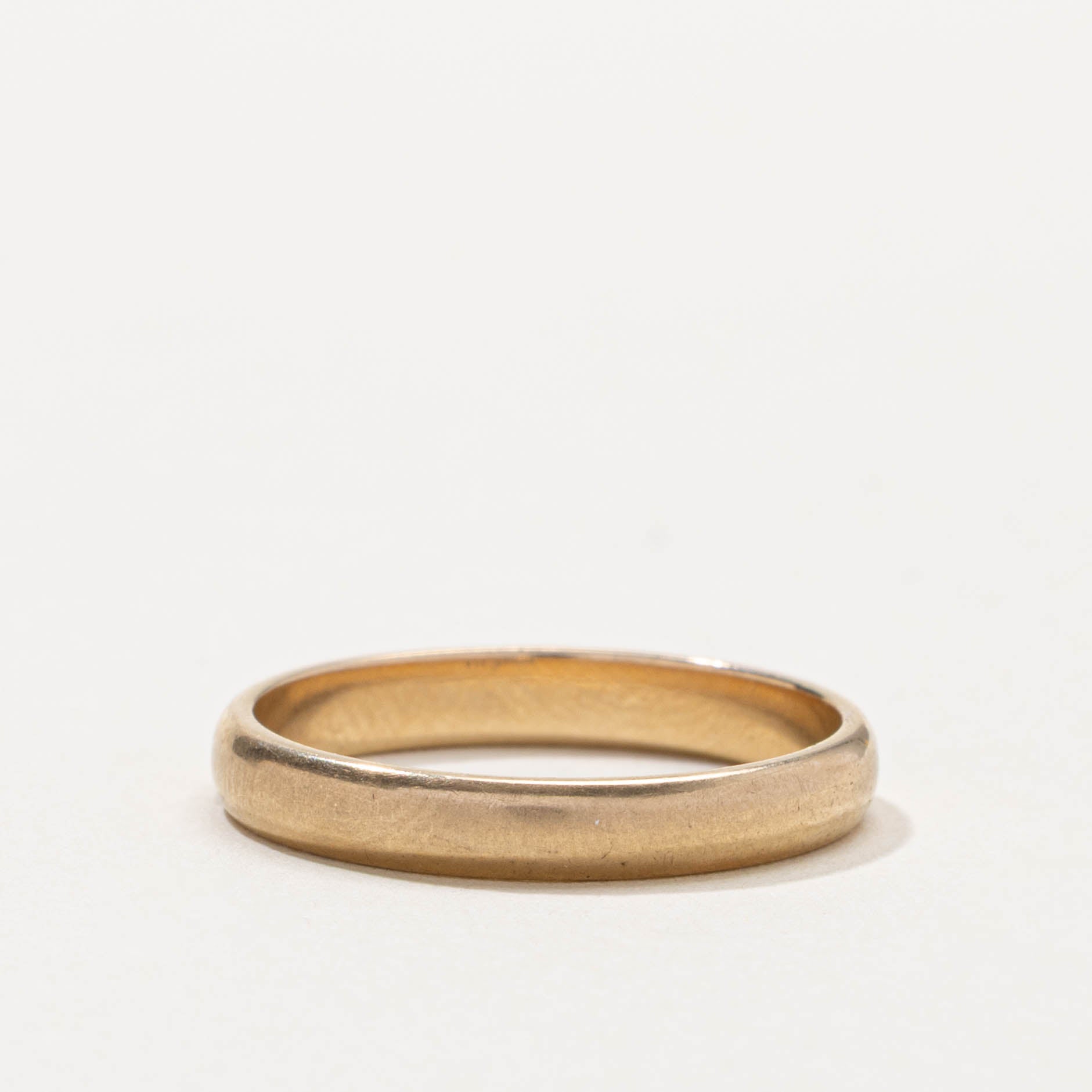 ‘Birks’ 14k Plain Band | 3.10mm | SZ 7.5