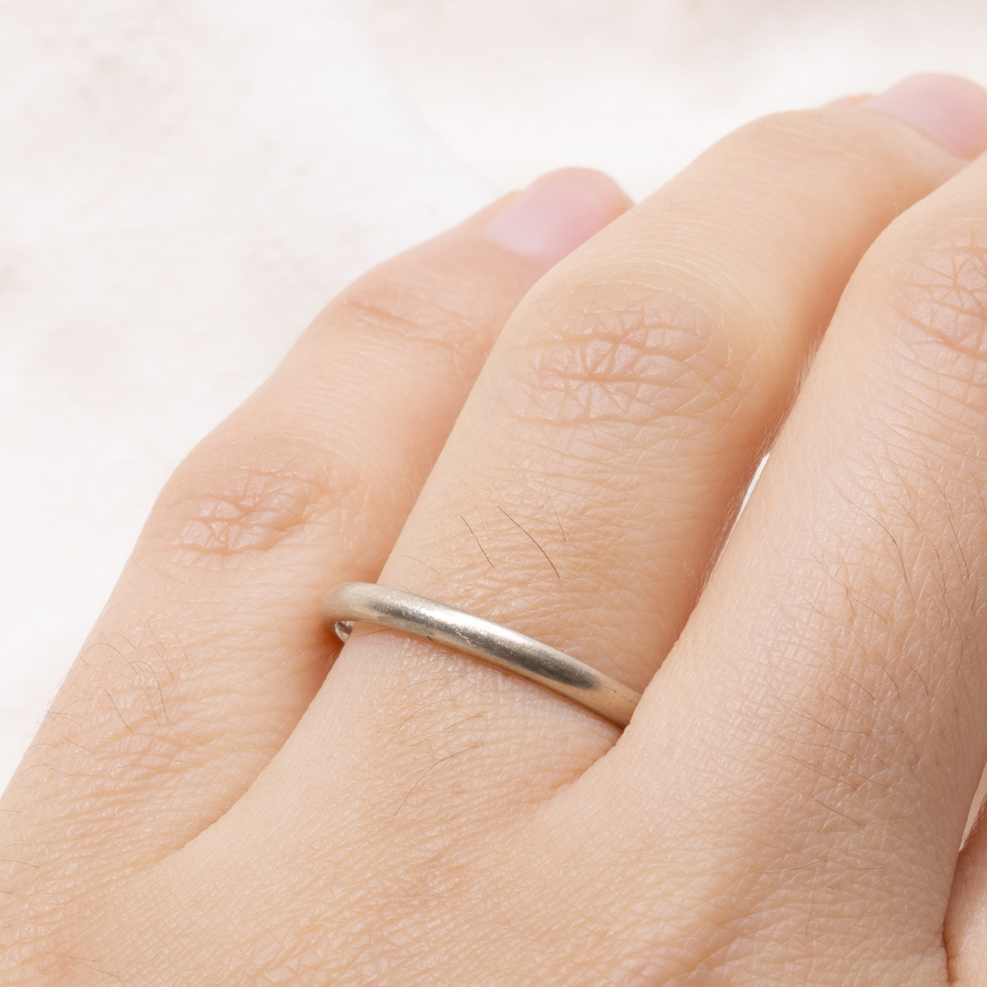 14k Thin Stacking Band | 2.15mm | SZ 8