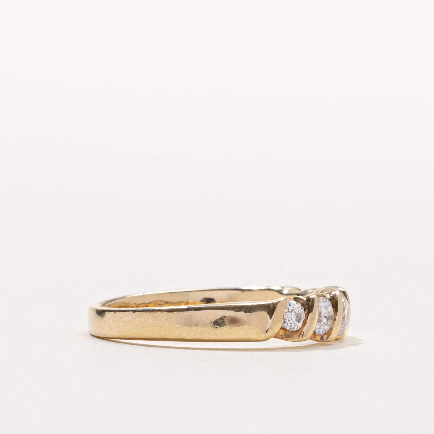 14k Five Stone Diamond Band | 0.52ctw | SZ 8