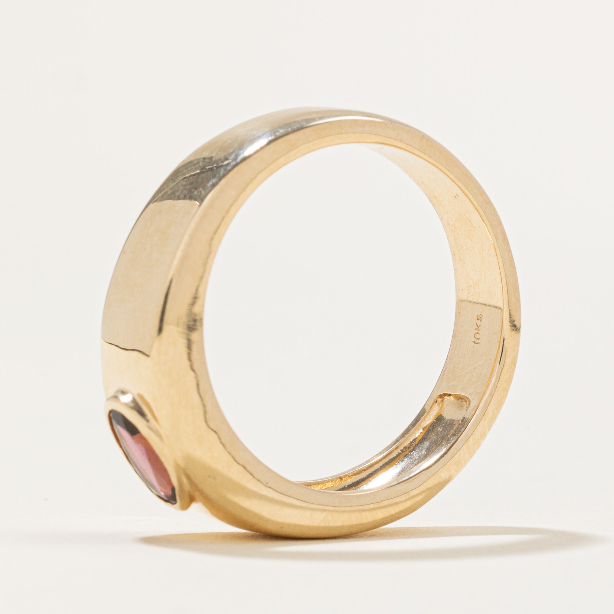 '100 Ways' 10k East West Tourmaline Band | 0.6ct | SZ 10.75