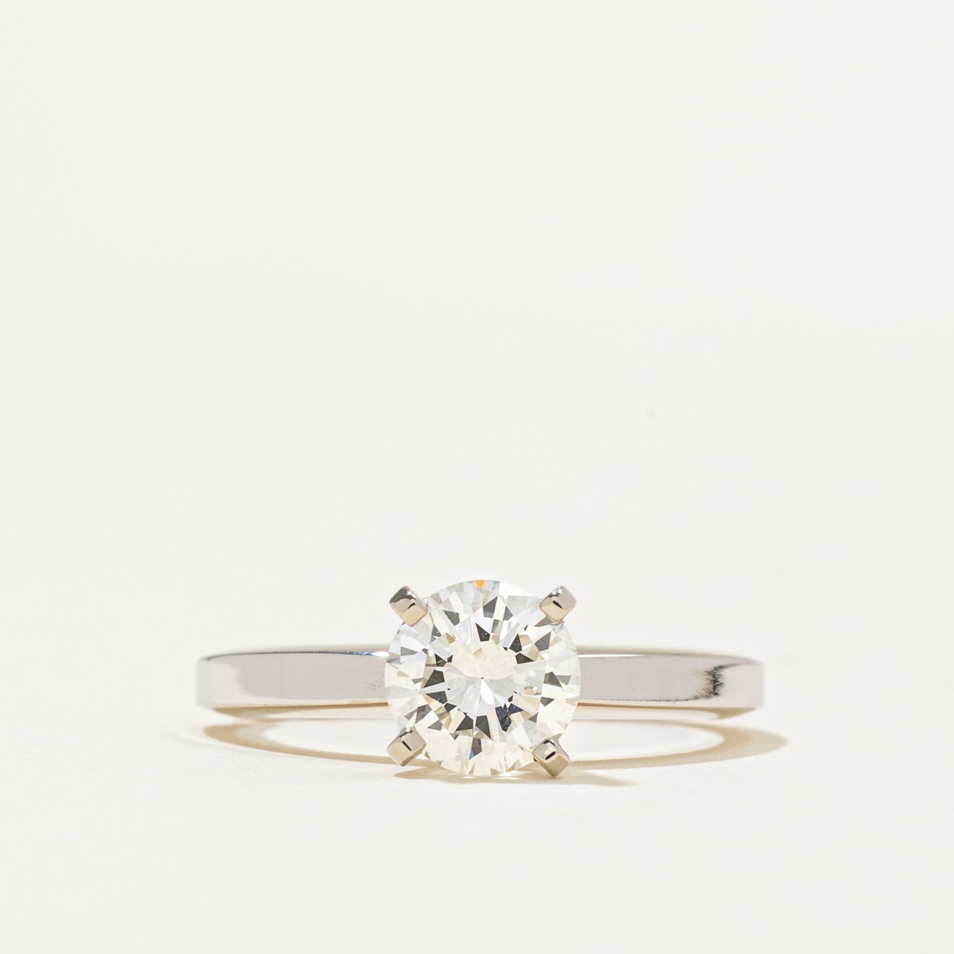 '100 Ways' 14k Diamond Engagement Solitaire Ring | 1.19ct | SZ 5.5