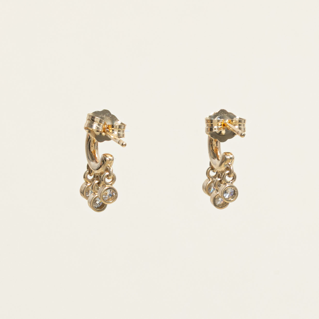 '100 Ways' 14k Diamond Dangle Earrings | 0.20ctw