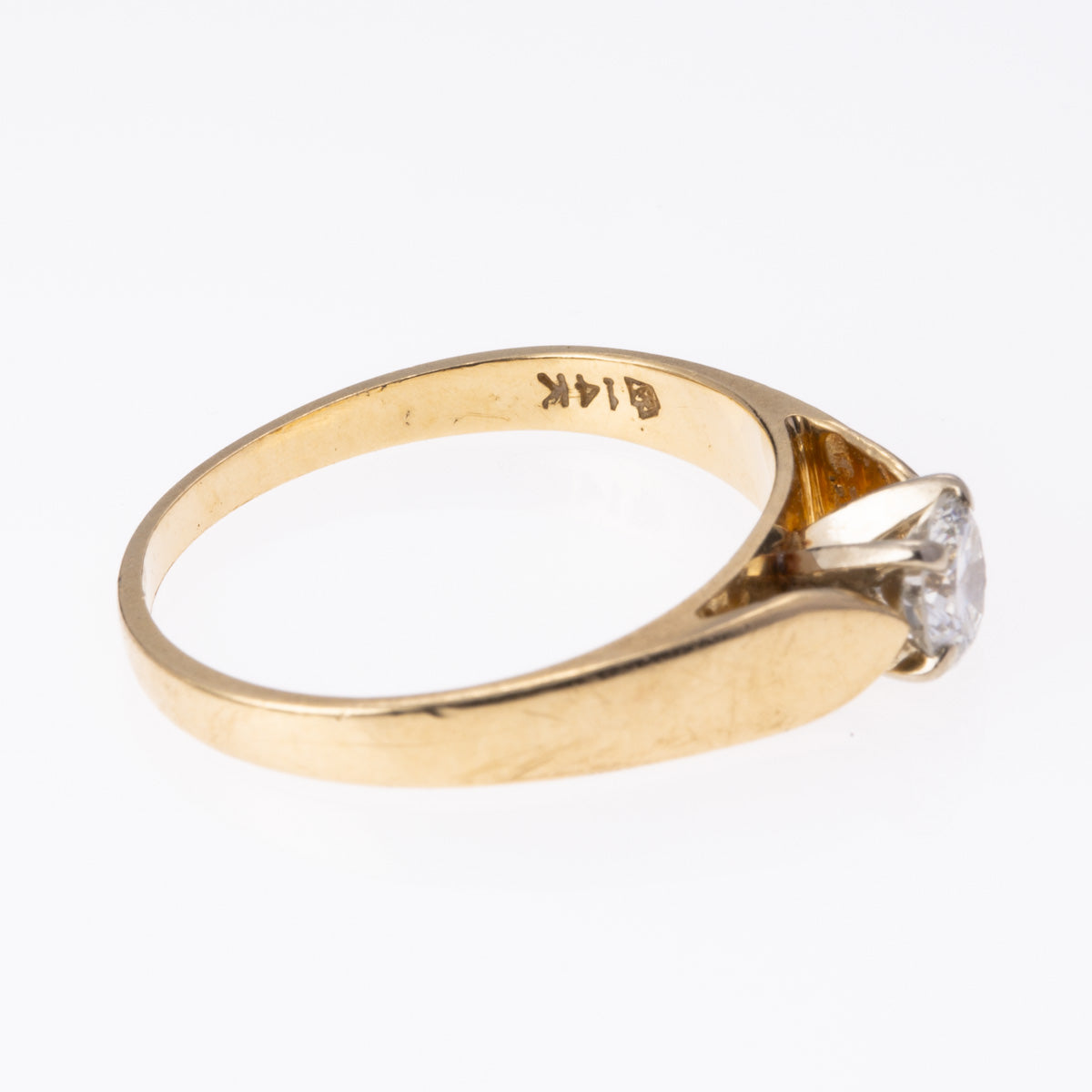 14K Yellow Gold Diamond Ring | 0.36 ct | SZ 6.75 |