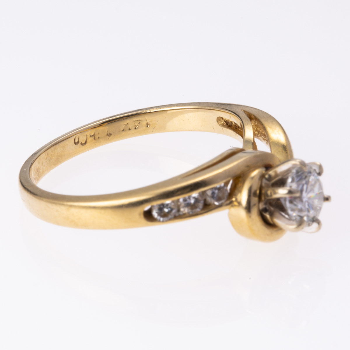 14K Yellow Gold Diamond Ring | 0.48 ctw | SZ 6  |
