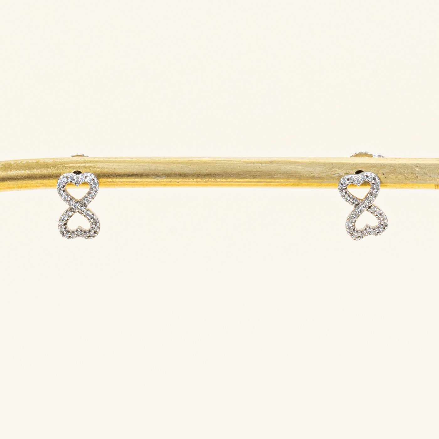 Diamond Infinity Earrings | 0.12ctw |