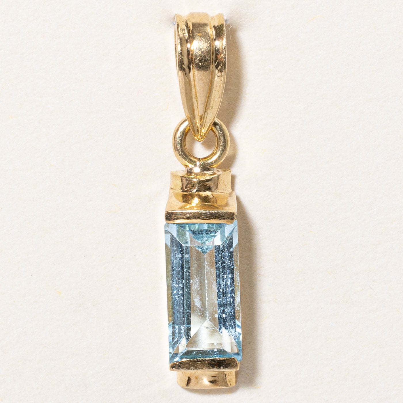 Blue Topaz Earrings & Pendant Set | 5.25ctw |